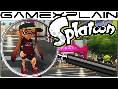 nintendo - http://www.GameXplain.com We analyze the newest gameplay of Splatoon shown during the latest Nintendo Direct to uncover all of its secrets! We take a look at the plaza that will act as the...