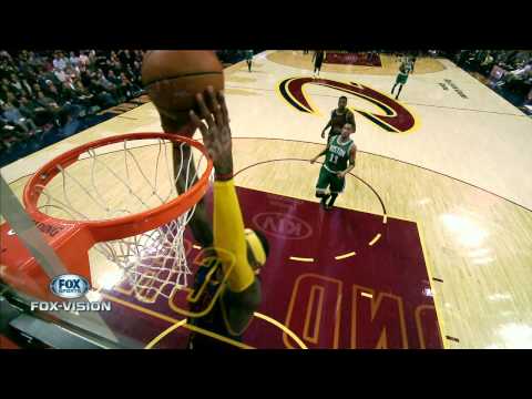 Video: LeBron Goes Behind-the-Back for the Sweet Finish