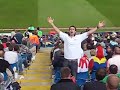 Southgate sings the Freddie song at Headingley, July 2008 Southgate sings the Freddie song at Headingley, July 2008