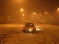 trabant drifting in the winter :)