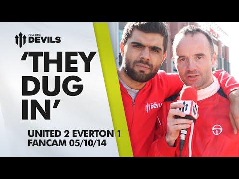 'They Dug In' | Manchester United 2 Everton 1 | FANCAM 'They Dug In' | Manchester United 2 Everton 1 | FANCAM