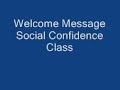Welcome Message Welcome Message