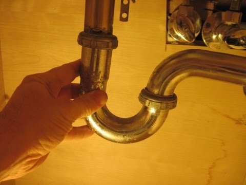 how to fix leak in p-trap