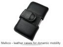 Melkco Tasche Leder Etui cuir ~Nokia 5700 Pouch Type (Black)
