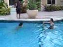 ASHELINA AND MY COUSIN ANGEL JUMPING IN THE POOL ASHELINA AND MY COUSIN ANGEL JUMPING IN THE POOL