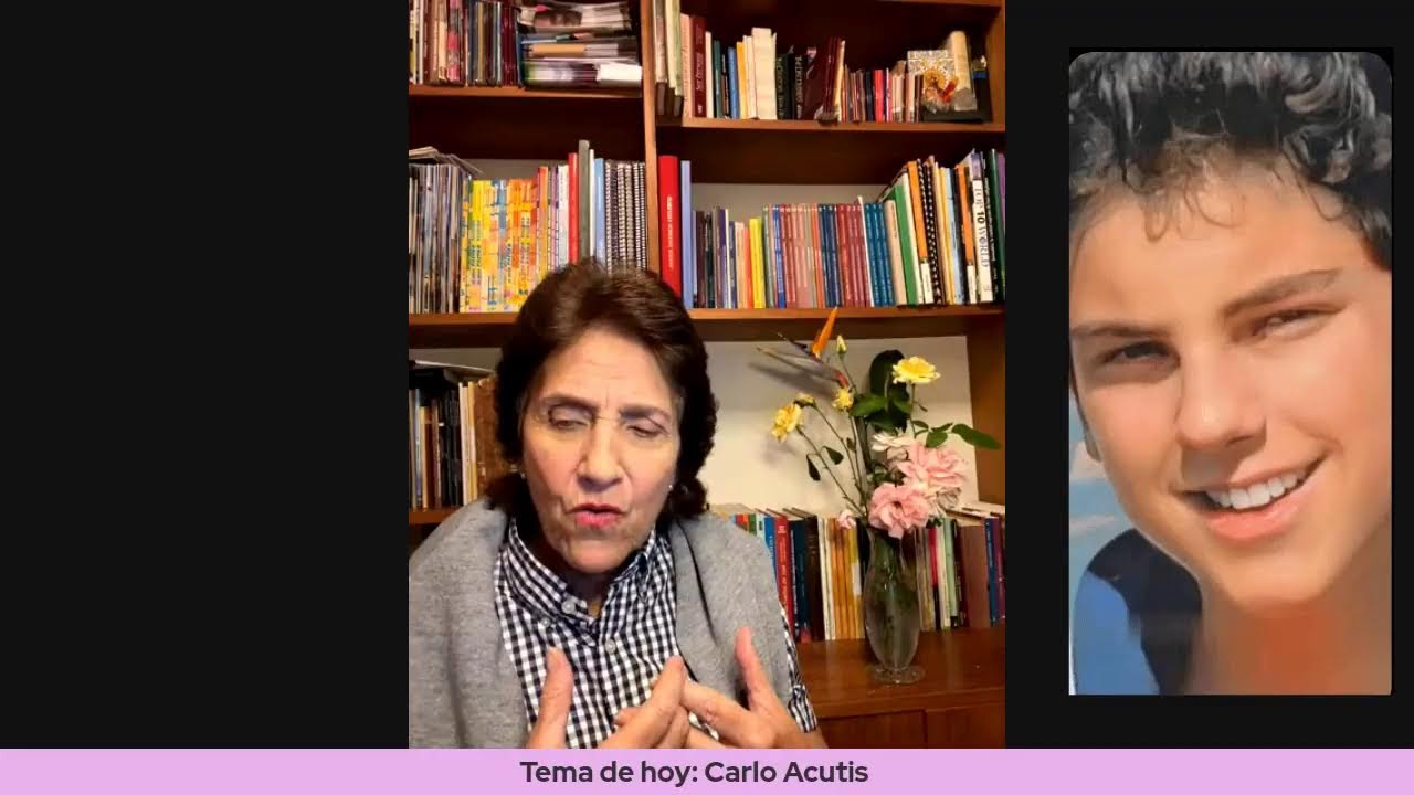 Carlo Acutis en Inteligencia para la Paz con Maria Garcia de Fleury.