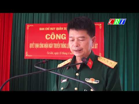 CQQS huyện Cư Jút tổ chức lễ công bố quyết định của Quân khu 5 về Ngày truyền thống của LLVT nhân dân huyện Cư Jút