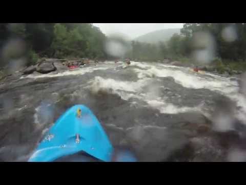 deerfest - Kayaking the Deerfield River Dryway during Deerfest on July 13, 2013. Release level was 900 cfs. Compilation of three runs. Song title