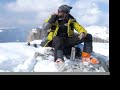 With Karl Unterkircher in Holzer Rinne (Canale Holzer), Dolomites