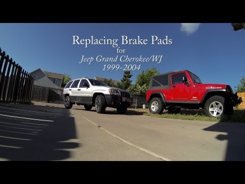 Replacing Brake Pads for Jeep Grand Cherokee/WJ: 1999-2004