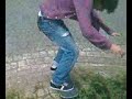 moi qui tape un flip sur une pente