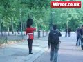 Coldstream Guard Attacks Tourist in London