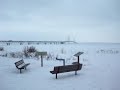 Mackinac Bridge in the Winter