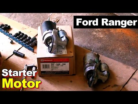 2003 Ford Ranger Starter Motor Replacement