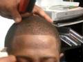 ChrisDaBarber edge up (gold andis blade)
