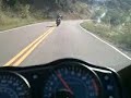 Chasing a buddy up East Canyon on my Ninja 650r