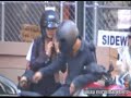 Orlando Bloom y Miranda Kerr, juntos en moto
