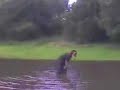 Sam Falling Into Big Puddle TAKE 2