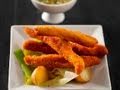 Recette De Poulet Croustillant, Salade De Poireaux Et Sauce Tartare