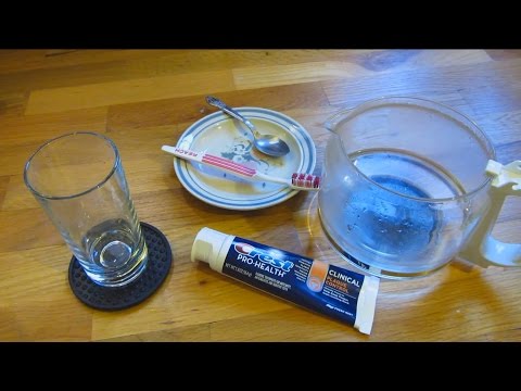 how to dissolve toothpaste