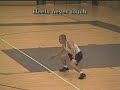 How to Play Basketball  Defensive Lane Slide