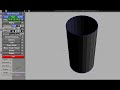 Unwrap cylinder UVLayout