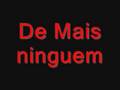 De Mais Ninguem - Edu Ribeiro