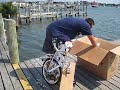 Unpacking a Downtube Folding Bicycle