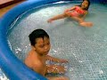 .. `swimming @ laguitan residence .. =P