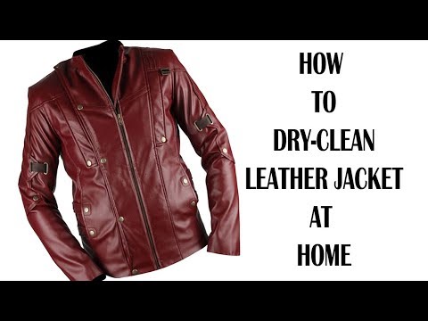 video-linktoworks-HOW TO DRY-CLEAN LEATHER JACKET AT HOME IN ENGLISH/Dry...