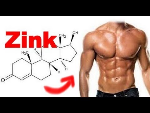 Zink für mehr Testosteron - natürlicher Testo-Booster