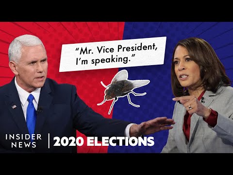 Highlights From Pence and Harris' VP Debate, Where A Fly Stole The Show