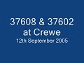 UK Class 37 locomotives at Crewe