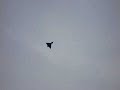 Eurofighter Typhoon perform a low pass in LIMJ