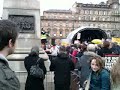 Glasgow Protest march v BNP SDL EDL Nazi Scum 14/11/2009