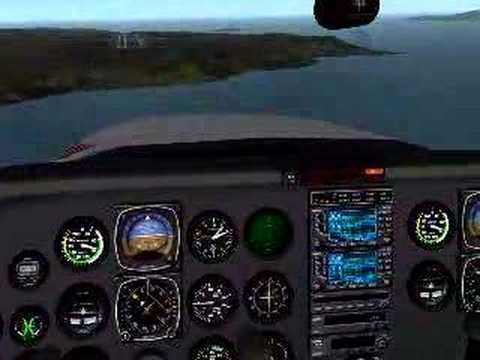 Landing in Norfolk Island