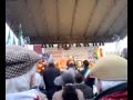 Cossutta,prima parte inteervento manifestazione Mirano (Venezia).