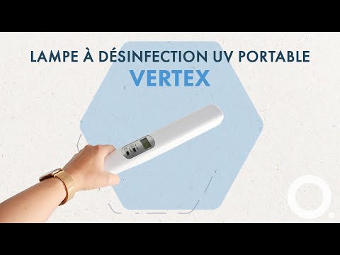 Lampe à désinfection UV Portable Vertex