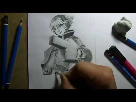 how to draw ezreal