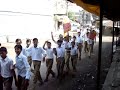 Kadod High school Swine Flu Parade