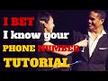 Bet I Know Your Phone Number Card Trick Tutorial