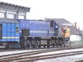 2044 011 leaving Osijek with freight train 2044 011 leaving Osijek with freight train