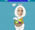 Britney spears in a bunny suit