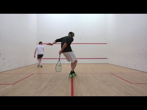 Squash tips: The shot behind the back