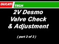 ducatitech com howto adjust your valves  part 2 
