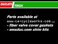 ducatitech com howto adjust your valves  part 2 