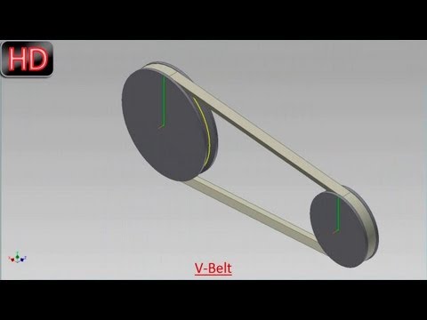 how to make v belt