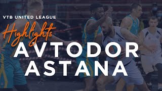 Hightlits of the match — VTB United league: «Avtodor» vs «Astana»