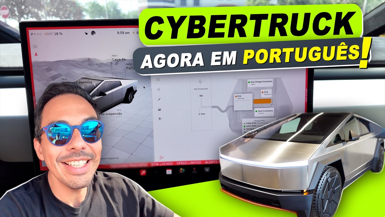 Update da Cybertruck em Português #macmasi #cybertruck #tesla