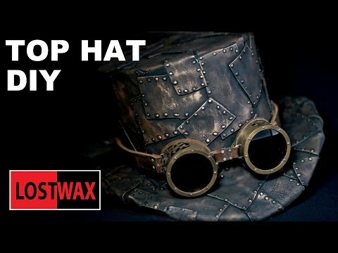 How To Make A Top Hat, DIY Steampunk Fashion Pattern Tutorial